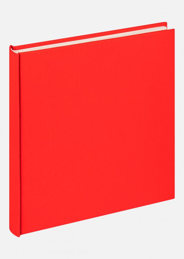 Cloth Album Röd - 22,5x24 cm (40 Vita sidor / 20 blad)