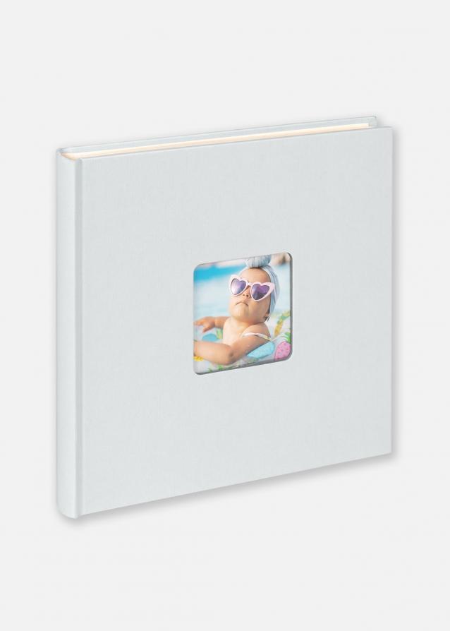 Fun Babyalbum Blå - 26x25 cm (40 Vita sidor/20 blad)