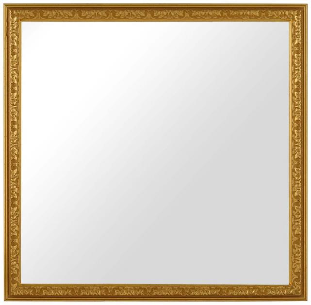 Spegel Nostalgia Guld 45x45 cm