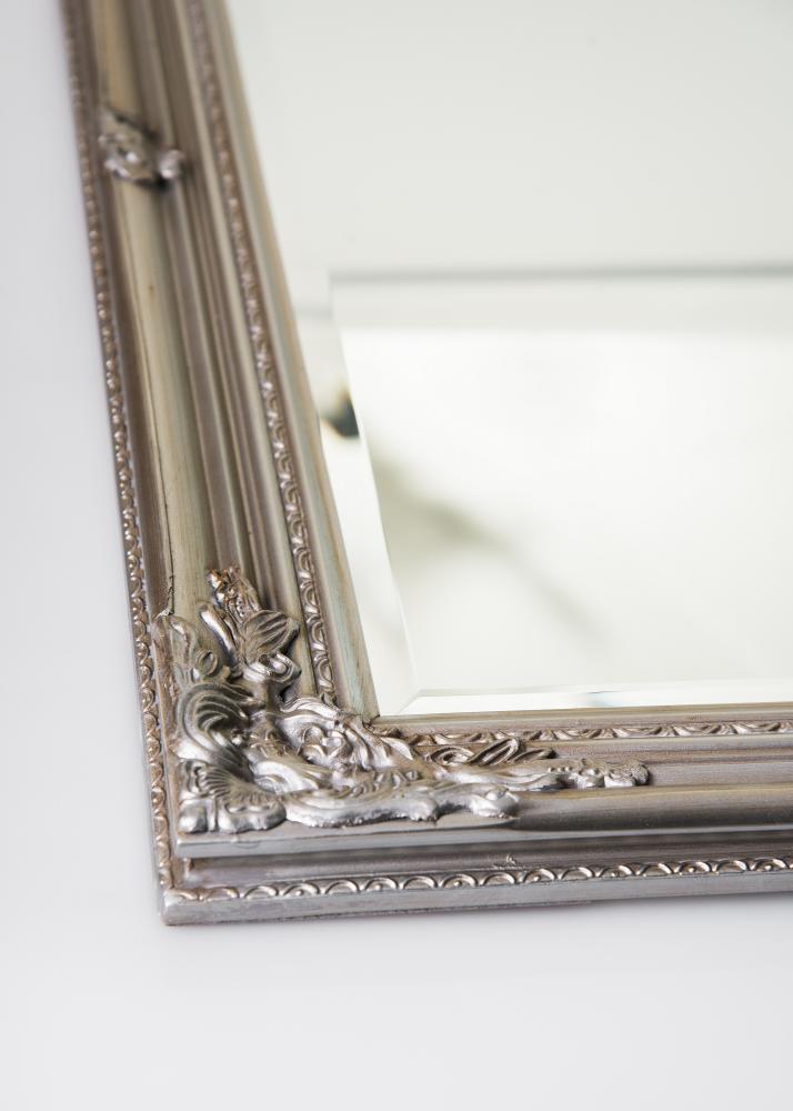 Spegel Antique Silver 62x82 cm