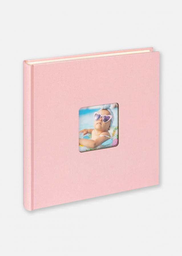 Fun Babyalbum Rosa - 26x25 cm (40 Vita sidor/20 blad)