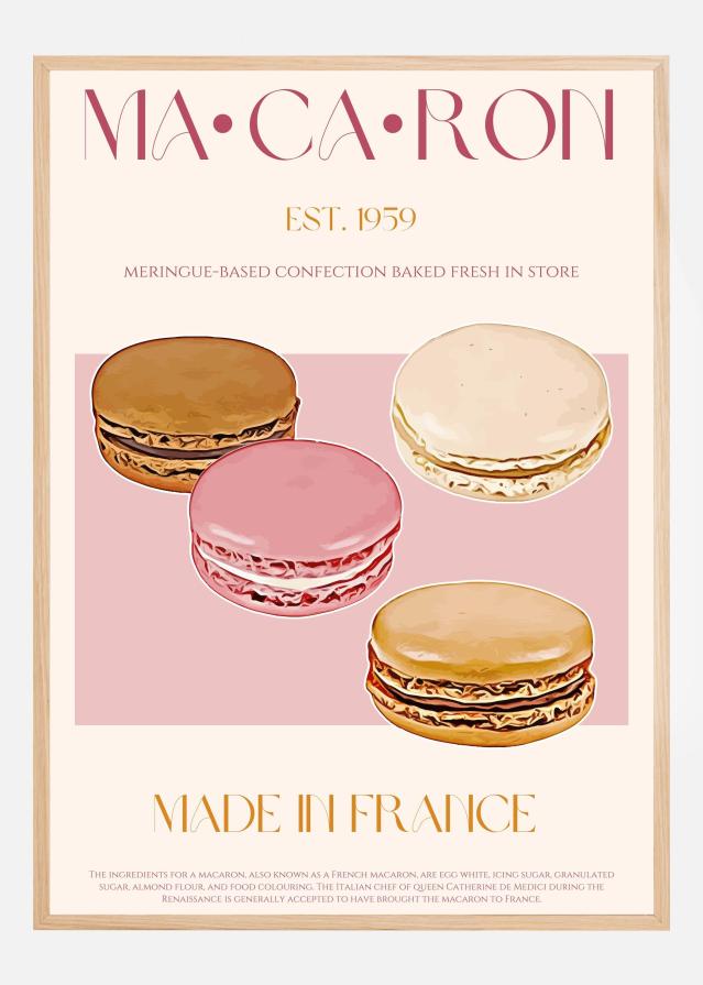 Macaron Print Poster