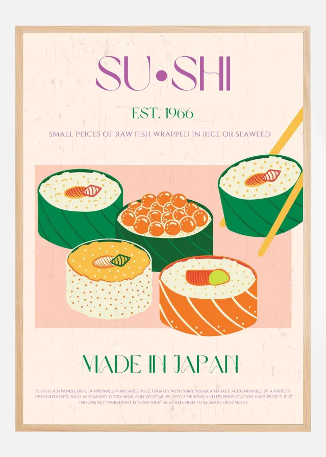 Sushi Poster