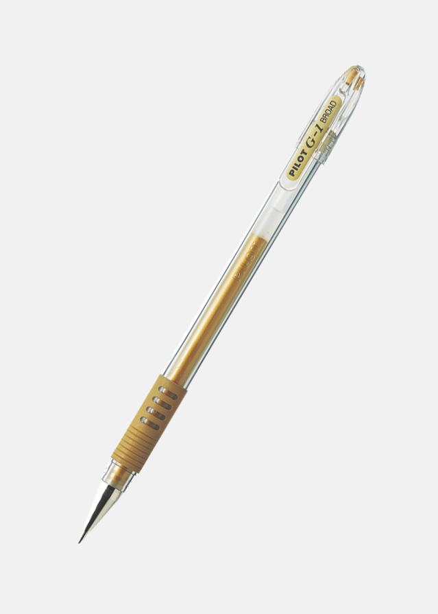 Pilot G1 Grip Albumpenna Guld - 1 mm