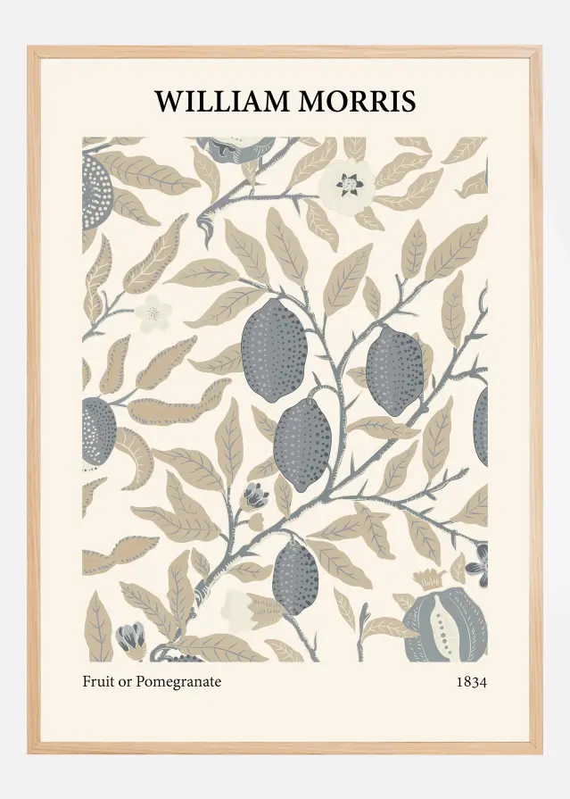 William Morris - Fruit or Pomegranate 5 Poster