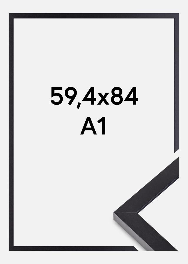 Ram Selection Akrylglas Svart 59,4x84 cm (A1)