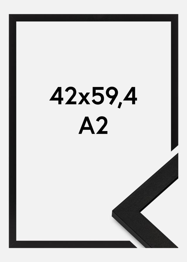 Ram BGA Classic Akrylglas Svart 42x59,4 cm (A2)