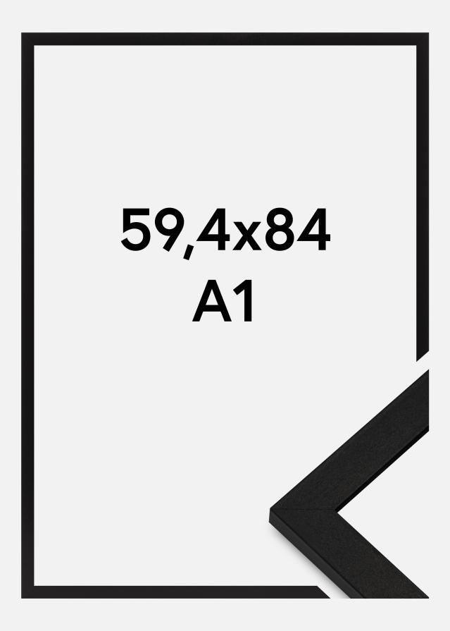 Ram BGA Classic Akrylglas Svart 59,4x84 cm (A1)