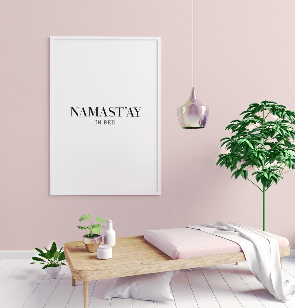 namast'ay in bed Poster