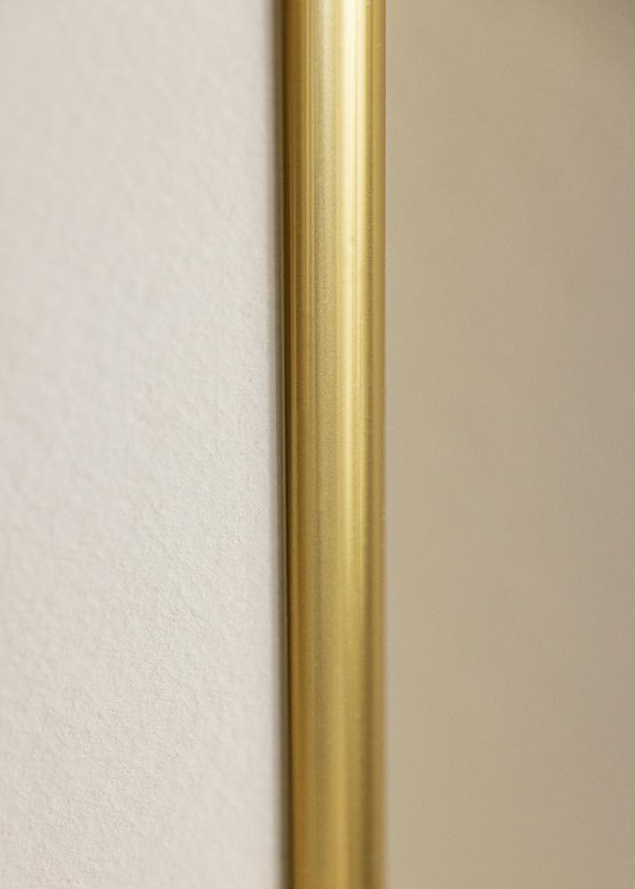 Ram Victoria Guld 50x70 cm - Passepartout Vit 42x59,4 cm (A2)