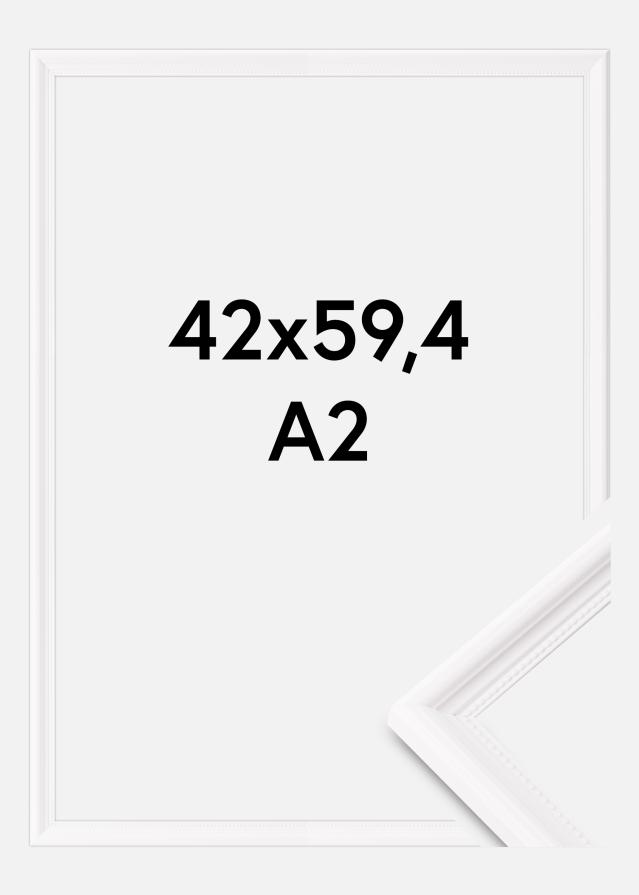 Ram Gala Akrylglas Vit 42x59,4 cm (A2)