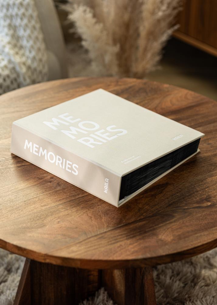 KAILA Fotoalbum Memories Creme - 1000 bilder i 10x15 cm