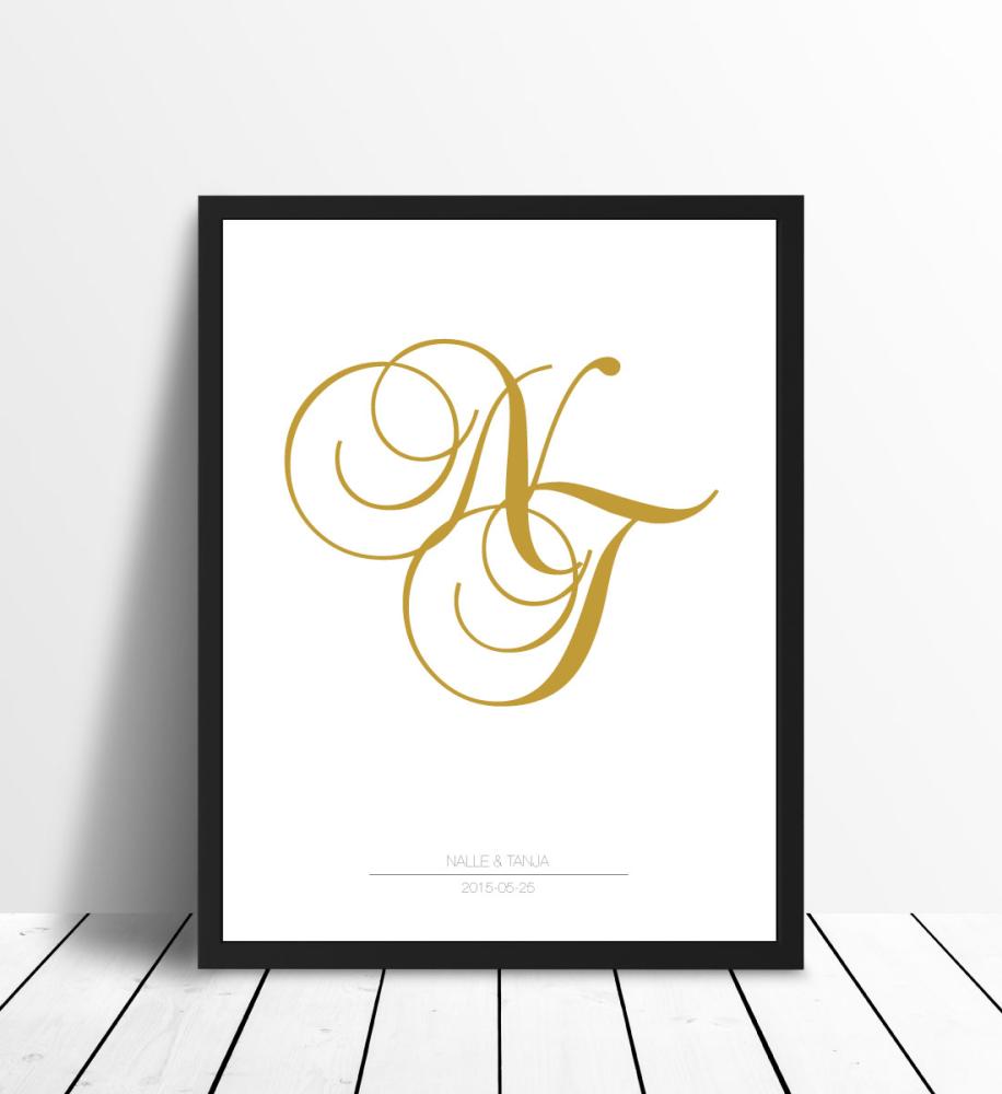 Monogram Gold