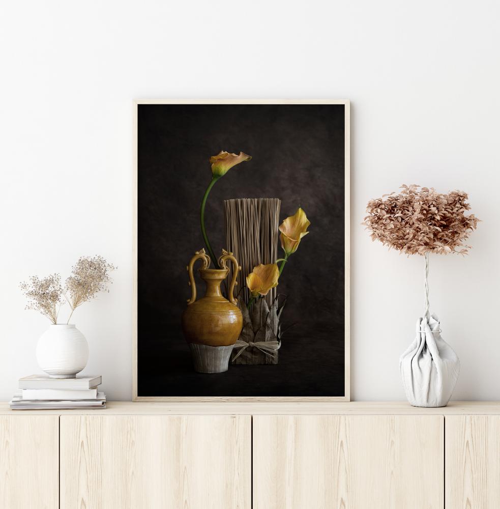 Calla Lilies Poster