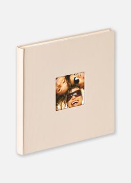 Fun Album Sand - 26x25 cm (40 Vita sidor / 20 blad)