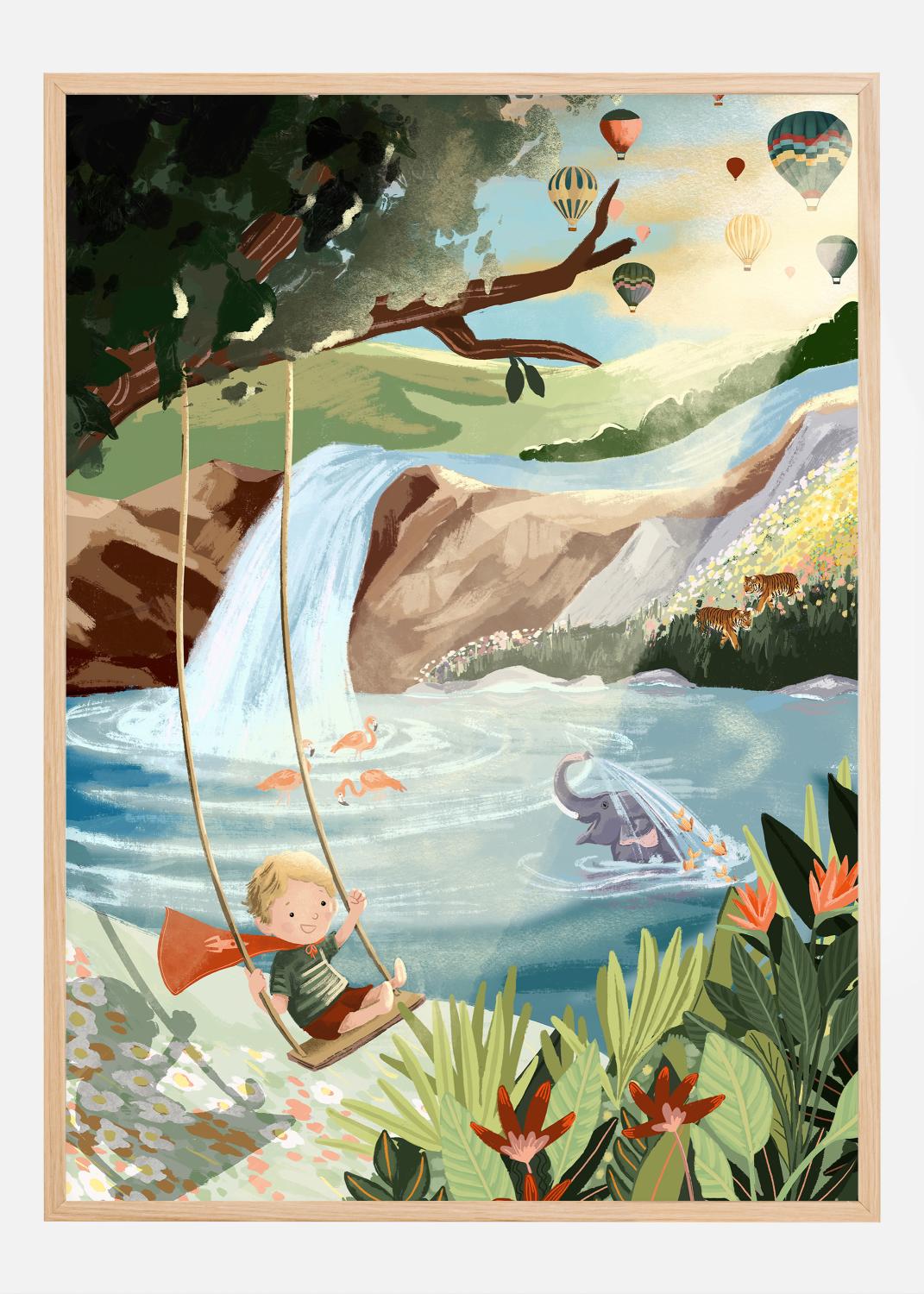 Swingset Dreams Poster (21x29.7 cm (A4))