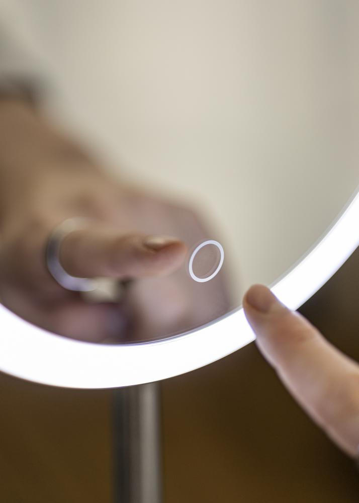 KAILA Sminkspegel Pillar LED Magnifying 20 cm Ø