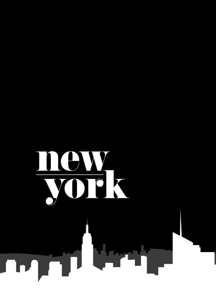 New York Skyline II Poster