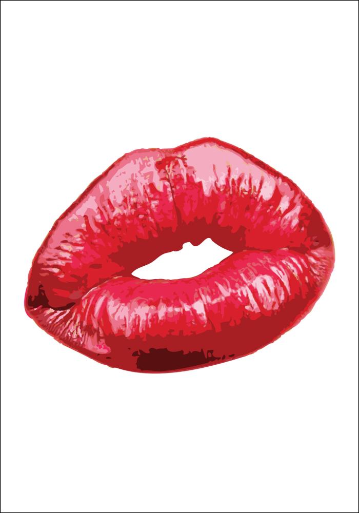 Red Lips Poster