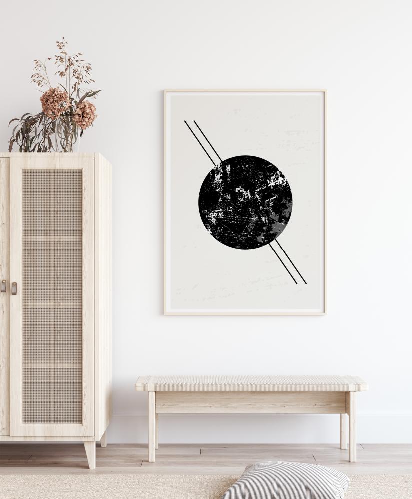 Abstract Circle III Poster