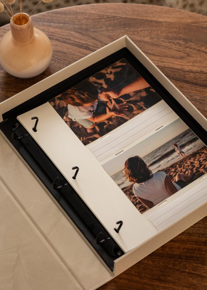 Fotofickor 10x15 cm för KAILA Coffee Table Photo Album - 10-Pack Vita