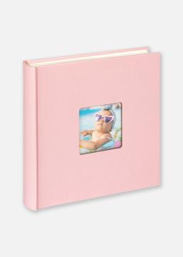 Fun Babyalbum Rosa - 30x30 cm (100 Vita sidor/50 blad)