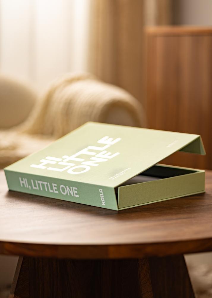 KAILA HI LITTLE ONE Mint - Coffee Table Photo Album (60 Svarta Sidor)