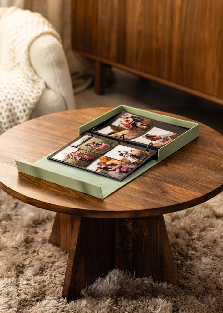 KAILA HI LITTLE ONE Mint - Coffee Table Photo Album (60 Svarta Sidor)