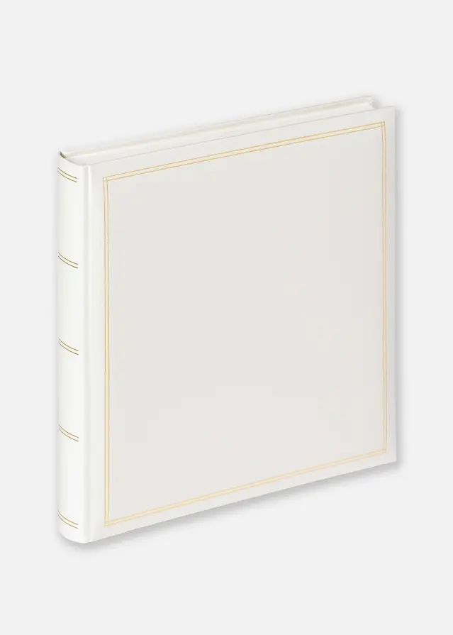 Monza Album Classic Vit - 34x33 cm (60 Vita sidor / 30 blad)