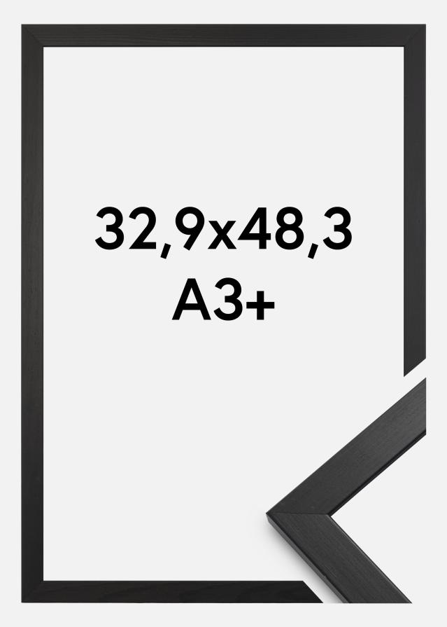 Ram Stilren Svart 32,9x48,3 cm (A3+)