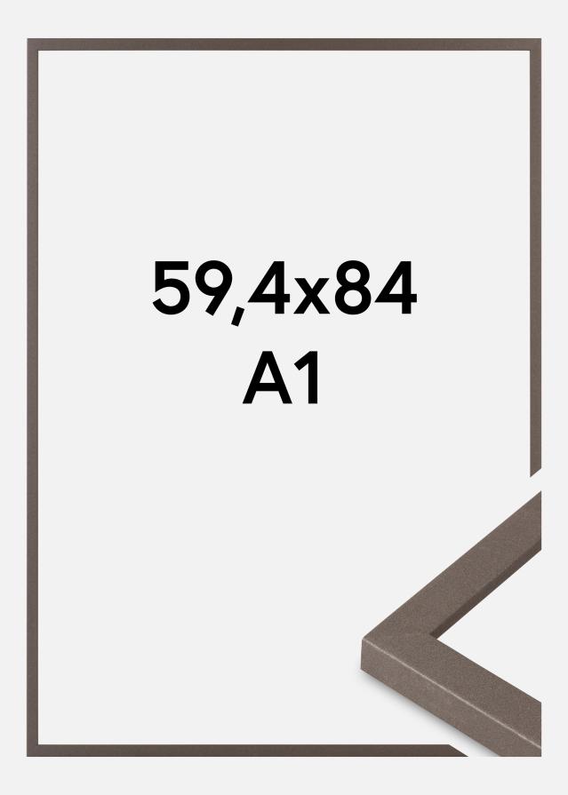 Ram Modern Akrylglas Grafit 59,4x84 cm (A1)