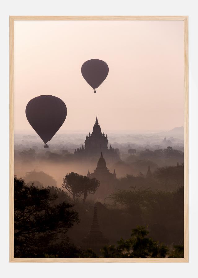 Hot Air Balloons Poster