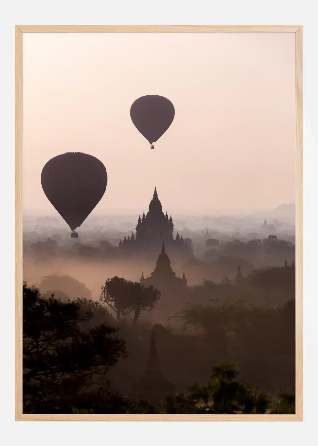 Hot Air Balloons Poster