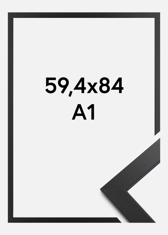 Ram Black Wood Akrylglas 59,4x84 cm (A1)