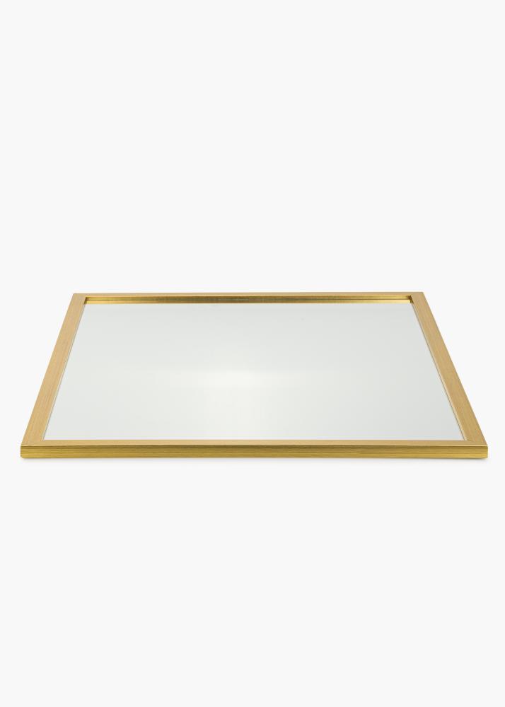 Spegel Gold Wood 53x73 cm