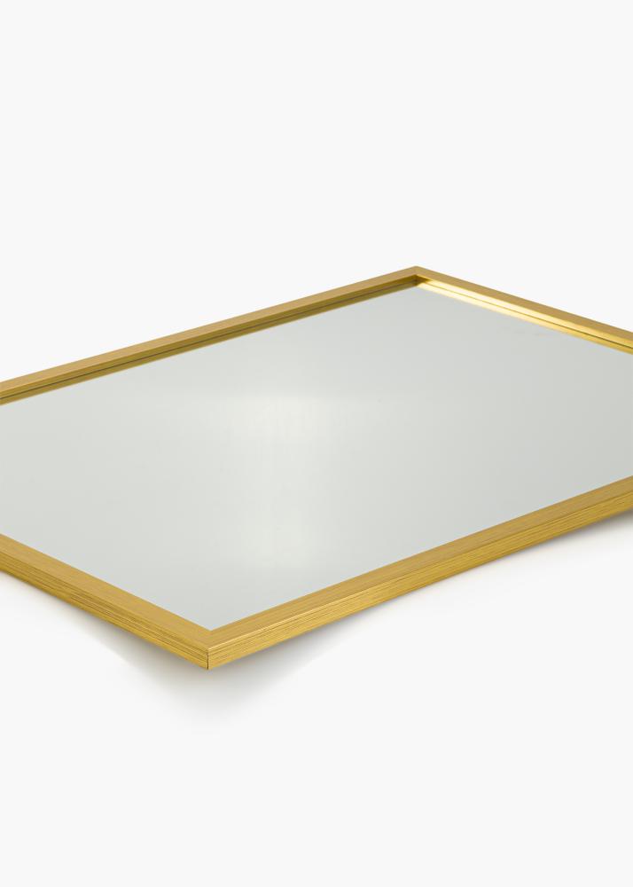 Spegel Gold Wood 53x73 cm