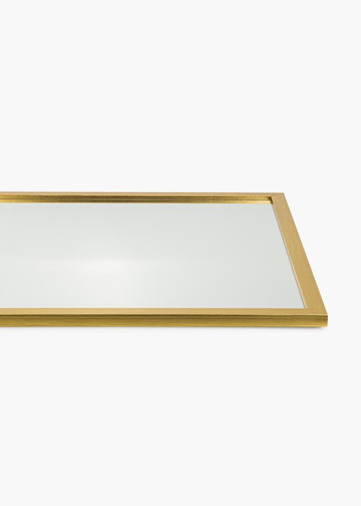 Spegel Gold Wood 53x73 cm