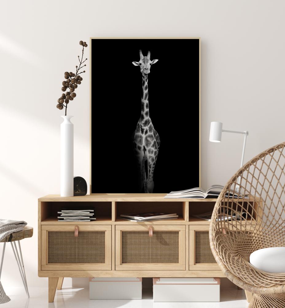 Stunning giraffe Poster