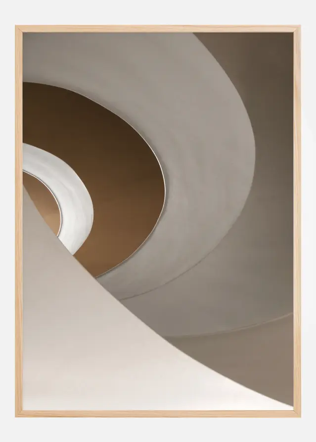 Concrete Stairs Poster