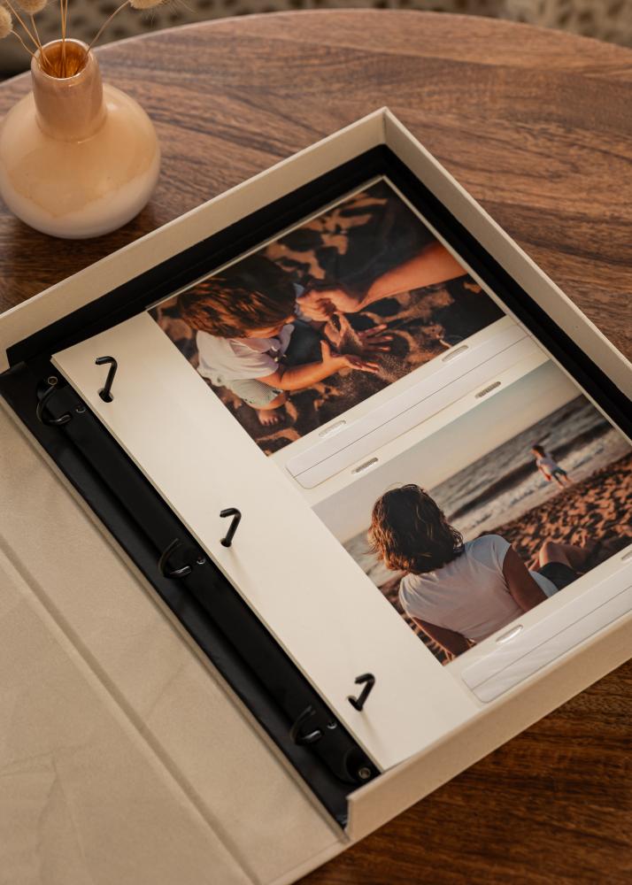 Fotofickor 11x15 cm för KAILA Coffee Table Photo Album - 10-Pack Vita