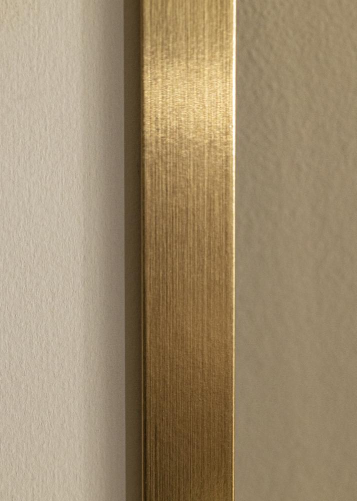 Ram Selection Guld 30x40 cm - Passepartout Vit 18x27 cm