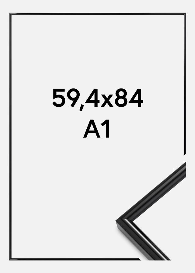 Ram Galeria Akrylglas Svart 59,4x84 cm (A1)