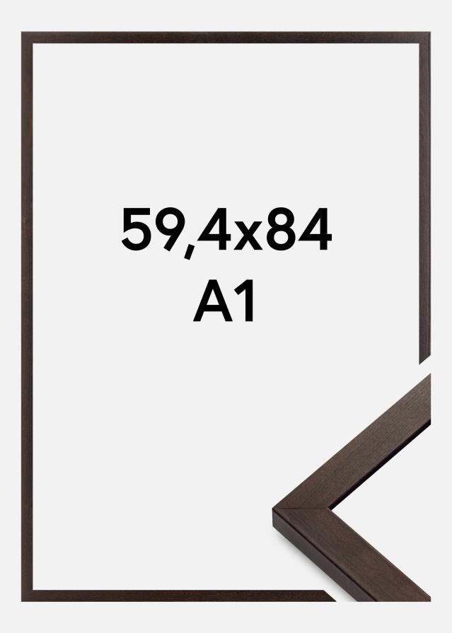 Ram Selection Akrylglas Valnöt 59,4x84 cm (A1)