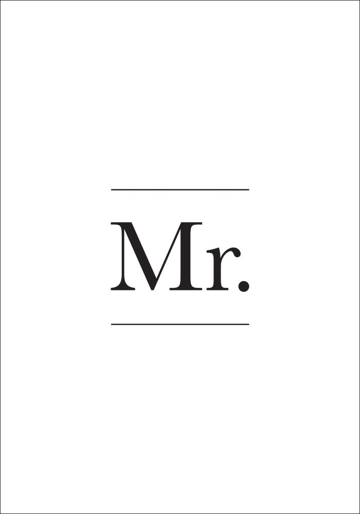 Mr Poster