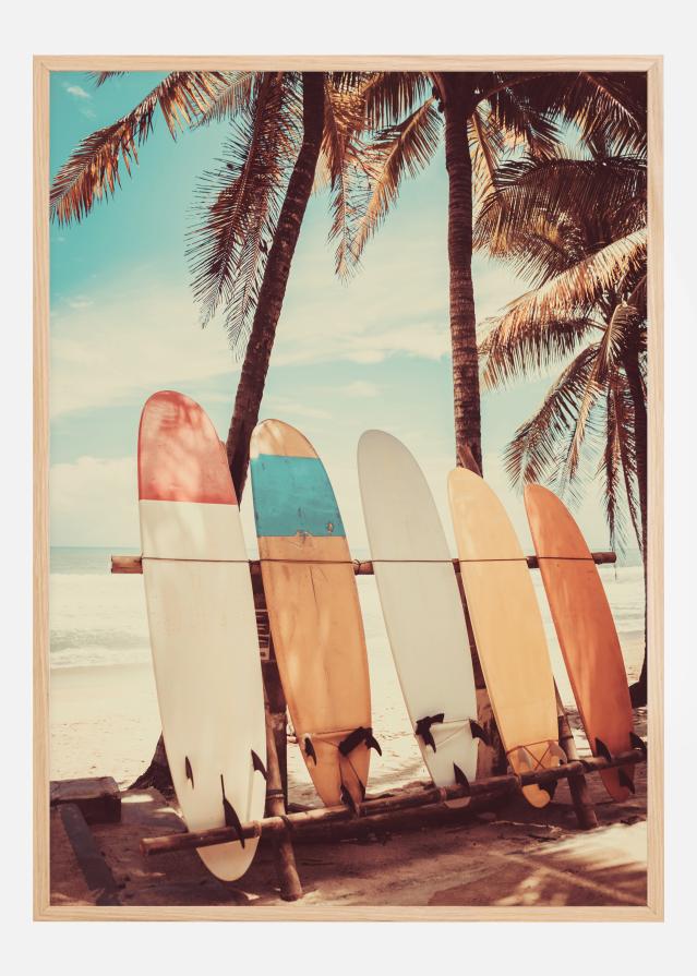 Surfboards Poster